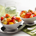 Fruit Salad with Mojito Dressing